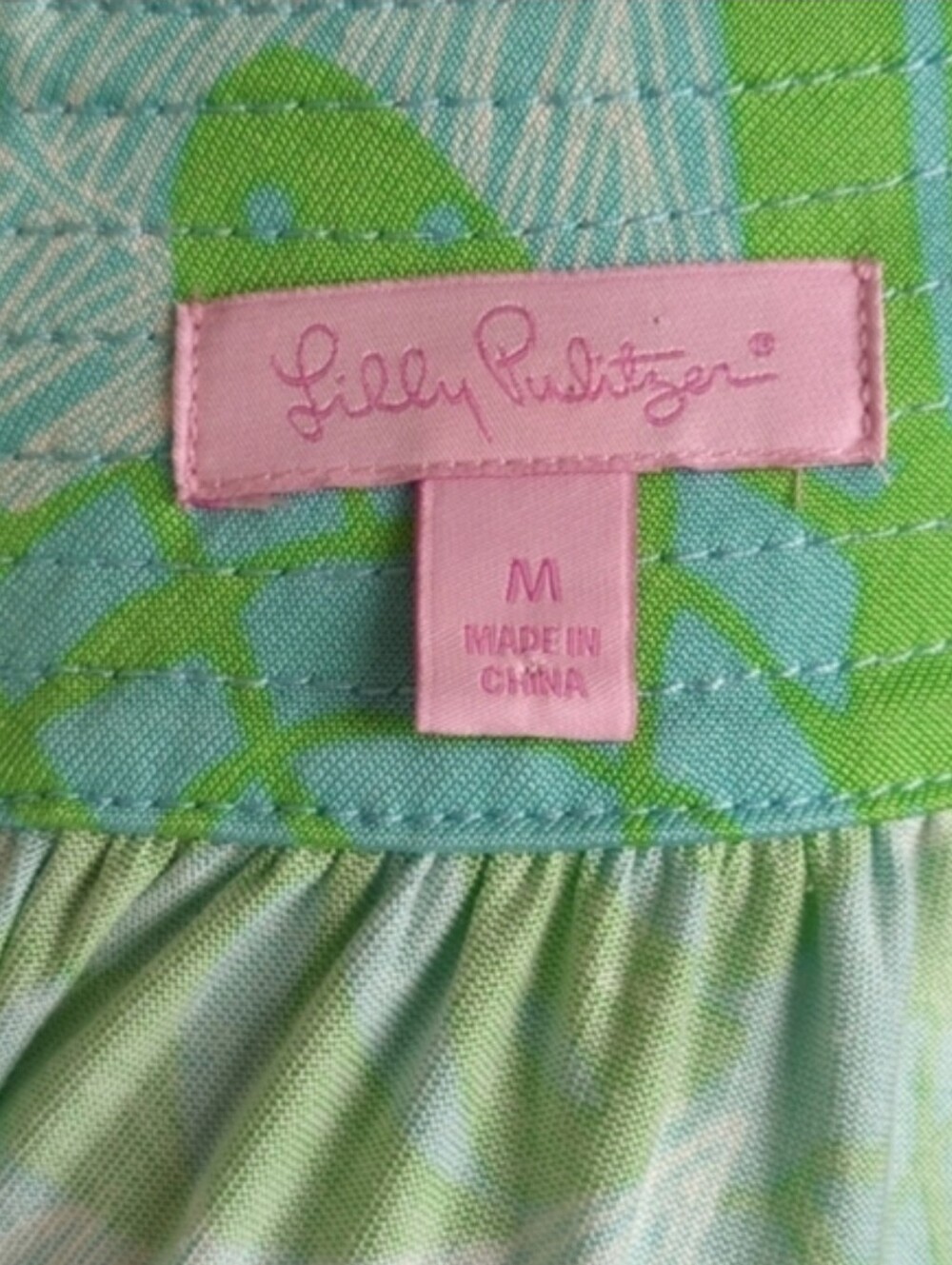 Lilly Pullitzer Silk Blend Nadja Dress "Love Me Or Leaf Me" - Picture 10 of 14